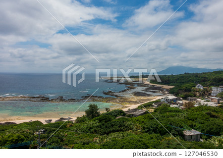 Beautiful scenery of Tokunoshima Island in Kagoshima Prefecture, Japan 127046530
