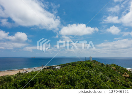 Beautiful scenery of Tokunoshima Island in Kagoshima Prefecture, Japan 127046531