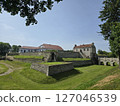 Zbarazh Castle on a Sunny Summer Day in Ternopil Region, Ukraine. Perfect for post cards, background 127046539