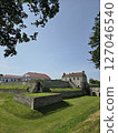 Zbarazh Castle on a Sunny Summer Day in Ternopil Region, Ukraine. Perfect for post cards, background 127046540