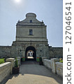 Zbarazh Castle on a Sunny Summer Day in Ternopil Region, Ukraine. Perfect for post cards, background 127046541