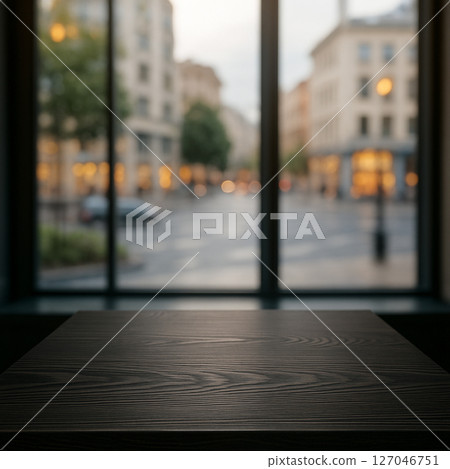 黃昏時分安靜的露台 127046751