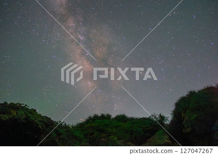 日本鹿兒島縣德之島美麗的星空 日本鹿兒島縣德之島美麗的星空 127047267