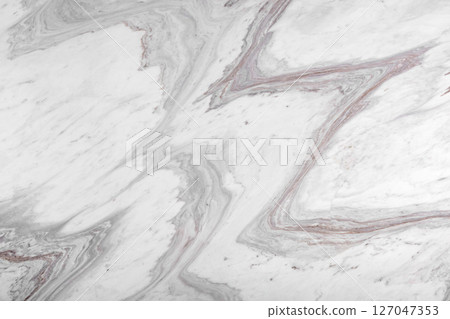 Onda Bianca polished marble background, classic texture in light color. 127047353