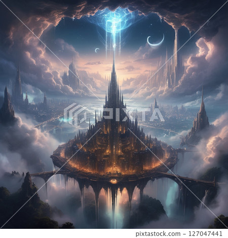 composite image of beautiful temple 127047441