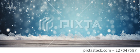 Merry Christmas stone podium background Merry Christmas stone podium background 127047587