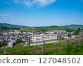 Residential area seen from the suburbs (Kawaguchi, Nagaoka City) 127048502
