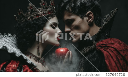 Enchanted Couple: A Dark Fairytale Portrait 127049728