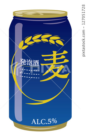 Alcoholic drinks_canned beer (low-malt beer) Alcoholic drinks_canned beer (low-malt beer) 127051728