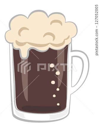 Alcoholic drinks_ dark beer (mug) 127052005