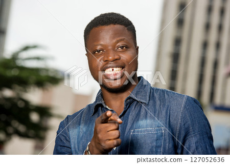 happy businessman celebrates his joy happy businessman celebrates his joy 127052636