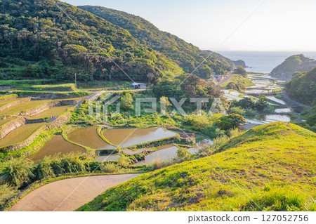 （長崎縣）春日村的海景梯田（長崎天草地區的隱密基督徒遺產） 127052756