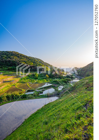 (長崎縣)春日村的海景梯田(長崎天草地區的隱密基督徒遺產) (長崎縣)春日村的海景梯田(長崎天草地區的隱密基督徒遺產) 127052760