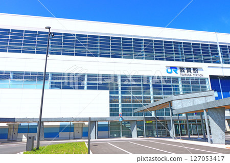 Scenery of Tsuruga Station, Tsuruga City, Fukui Prefecture Scenery of Tsuruga Station, Tsuruga City, Fukui Prefecture 127053417