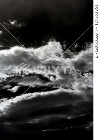 Dramatic dark sky and clouds Dramatic dark sky and clouds 127053953