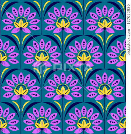 Floral seamless pattern 127053980