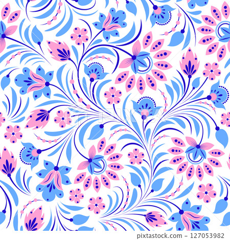 Floral seamless pattern 127053982