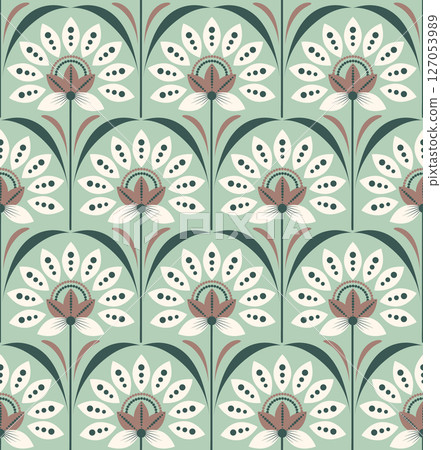 Floral seamless pattern  127053989