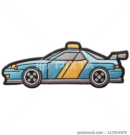 跑車風格刺繡貼片 127054976