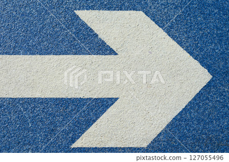 White and blue rough background and texture 127055496