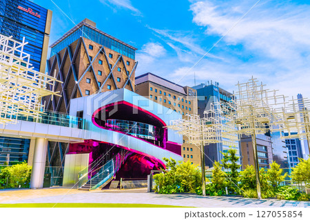 日本東京城市景觀－澀谷櫻花舞台、Nigiwai舞台與建築景觀 127055854