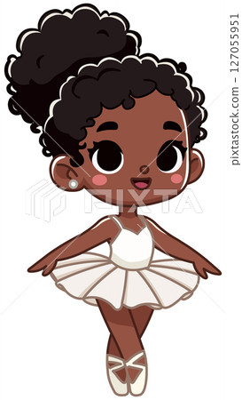 Black Ballerina Girl Black Ballerina Girl 127055951