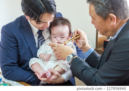 New Year's Eating 100th Day Celebration New Year's Eating 100th Day Celebration 127056940