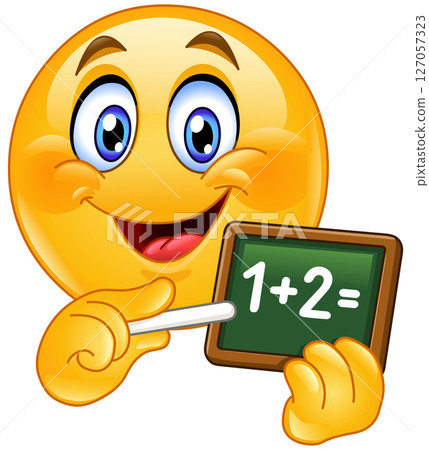Teacher Emoticon 127057323