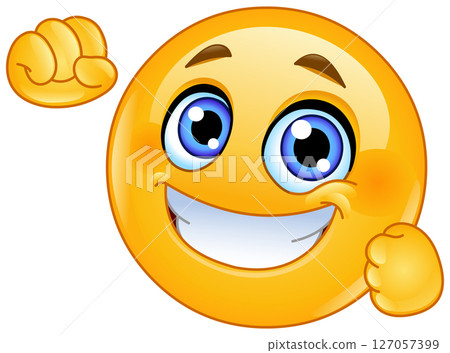 Success Gesture Emoticon Success Gesture Emoticon 127057399