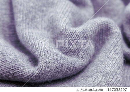 Textile background soft cashmere texture. Wool products. 127058207