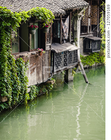 China, Wuzhen, West Rail, Waterside House China, Wuzhen, West Rail, Waterside House 127059169