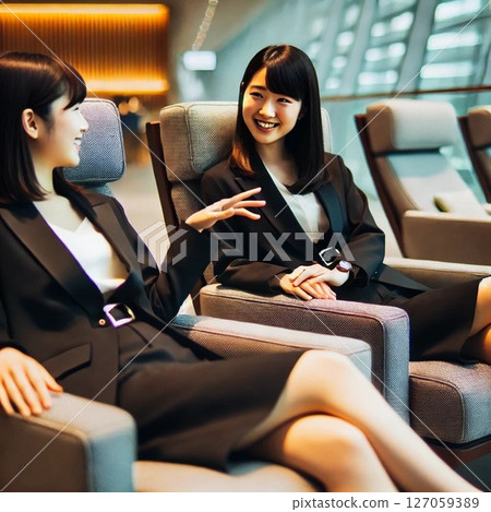 坐著的女人 127059389