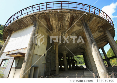 兵庫縣朝來市神子畑選礦廠濃密機現場 127059390