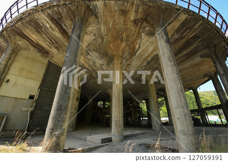 兵庫縣朝來市神子畑選礦廠濃密機現場 127059391