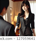 A woman wearing a suit 127059641