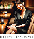 Women having fun at the bar 127059751