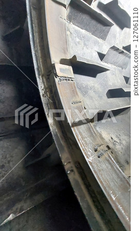 Metal Components Found Inside a Clothing Dryer Drum During Maintenance Inspection 127061110