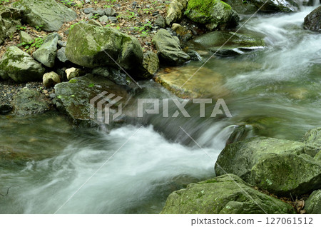 Stream water flow Stream water flow 127061512