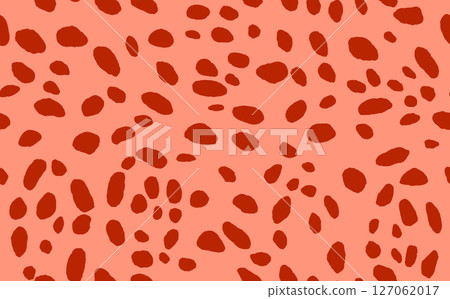 Abstract modern leopard seamless pattern. Animals trendy background. Color decorative vector stock illustration for print, card, postcard, fabric, textile. Modern ornament of stylized skin Abstract modern leopard seamless pattern. Animals trendy background. Color decorative vector stock illustration for print, card, postcard, fabric, textile. Modern ornament of stylized skin 127062017