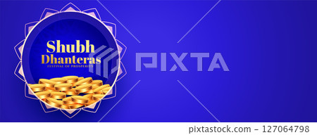 happy dhanteras cultural event banner celebrate festival of prosperity happy dhanteras cultural event banner celebrate festival of prosperity 127064798