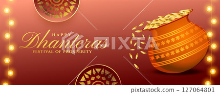 happy dhanteras event banner celebrate for prosperity and wealth happy dhanteras event banner celebrate for prosperity and wealth 127064801