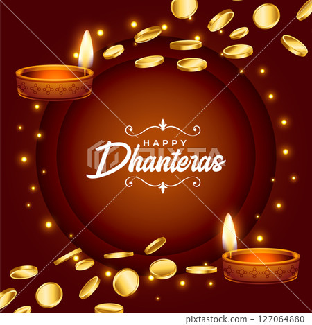 beautiful shubh dhanteras wishes background for goddess laxmi blessing beautiful shubh dhanteras wishes background for goddess laxmi blessing 127064880