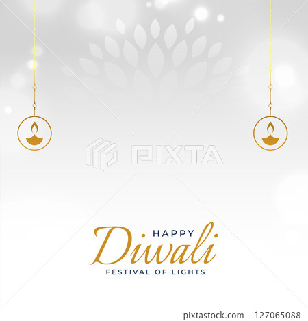 clean happy diwali festival concept background 127065088