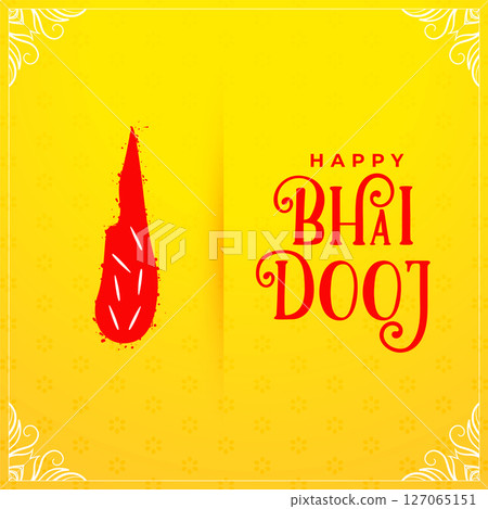happy bhaiya duj wishes background for hindu cultural and traditions 127065151