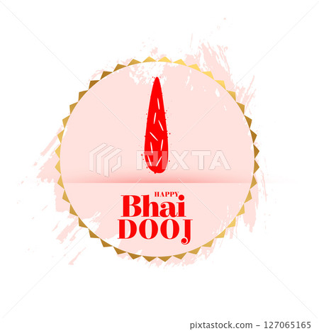 hindu festive bhai dooj puja celebration background for family happiness 127065165