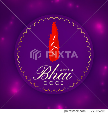 indian festival bhai dooj religious card brother sister bonding indian festival bhai dooj religious card brother sister bonding 127065206