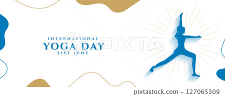 modern international yoga day event poster for healthy and balance life modern international yoga day event poster for healthy and balance life 127065309