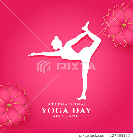 21st june international yoga day backgrounds to inspire exercise 127065333