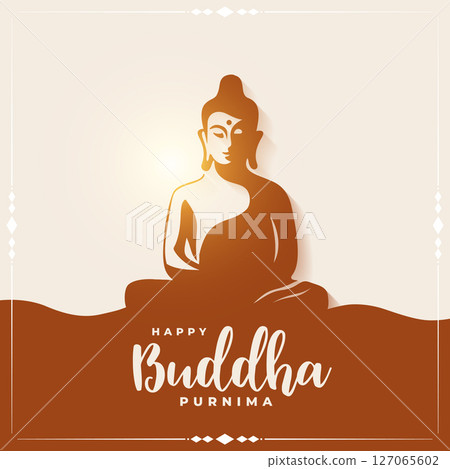 happy buddha purnima traditional background for spiritual faith happy buddha purnima traditional background for spiritual faith 127065602