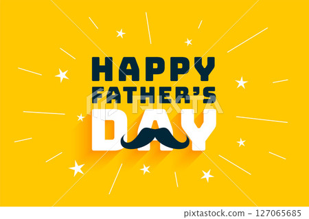 celebrate father's day special event with mustache design 127065685